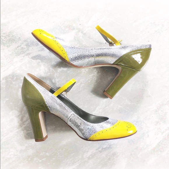 J. Crew Shoes - JCREW Italy leather retro pump Sz 7